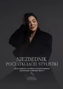 Okładka e-booka dla stylistek brwi